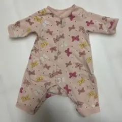 BREEZE ピンクロンパース 60