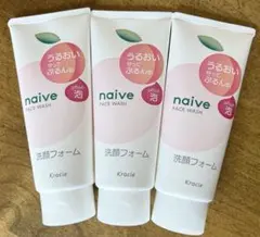 Kracie naive 洗顔フォーム 桃の葉エキス 3本セットのサムネイル