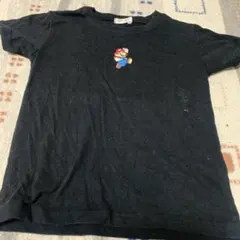 SUPER MARIO Tシャツ ブラック 120cmのサムネイル
