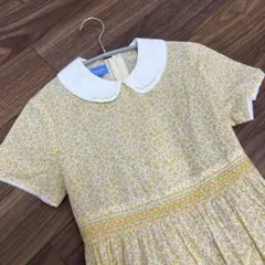 familiar 花柄 半袖ワンピース 140cm