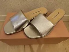 FABIO RUSCONI シルバーサンダル 35
