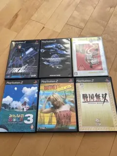 PS2 ゲームソフト 6本セット