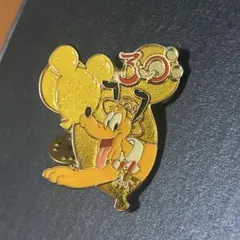 ディズニー　30周年　風船　プルート　ピンバッジ