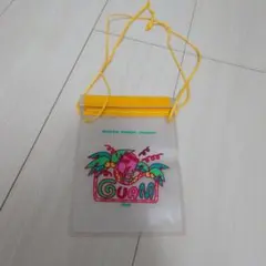 ANA GUAM 防水ポーチ ネックストラップ付