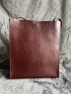 美品○HERZ_Organショルダーバッグミネルバボックス本革牛革ヘルツ 