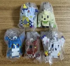 デジモン ドットフィギュアチャーム 全5種セット