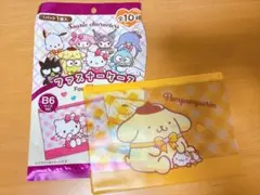 サンリオ ファスナーケース ポムポムプリン 入れ物　B6サイズ