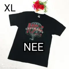 【希少】NEE EXOTIC TENSAI ROCK Tシャツ XL 黒