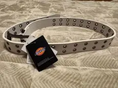 Dickies ダブルピン ベルト ホワイトのサムネイル