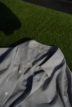 最安値！AURALEE SHEER WOOL SILK SHIRTS