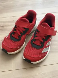 adidas スニーカー レッド キッズ 面ファスナー　20.5mのサムネイル