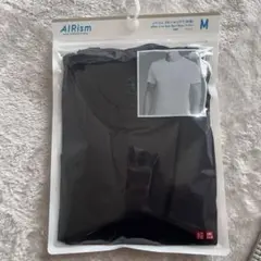 UNIQLO AIRism クルーネックT 半袖 ブラック Mのサムネイル