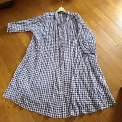 ina シャツワンピ