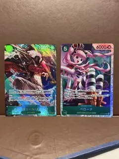 蒼海の七傑　ジュラキュール・ミホーク　SEC シークレットパラレル　2枚セット