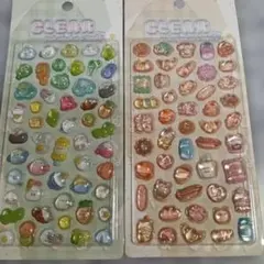 吉田産業　ぷくぷくキャンディシール　2枚セット