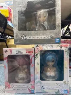 新品 一番くじ Re:ゼロ A賞 ラストワン エキドナ 3体セット