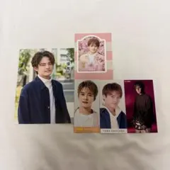 中山優馬 デタカ 厚紙 5枚セット