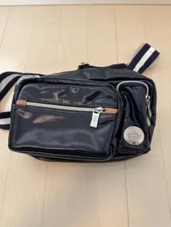 オロビアンコ　ボディバッグ　ネイビー