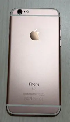 【動作確認・初期化済】iPhone 6s 64GB ローズゴールド SIMフリー