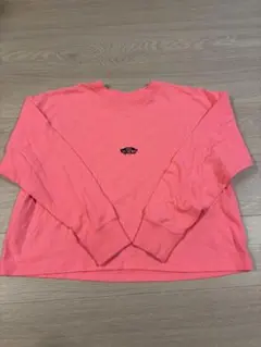 VANS バンズ ロンT ロングTシャツ S ピンク ムラスポ