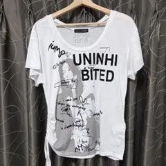 LIPSTAR リップスター プリントTシャツ 半袖 ホワイト　ゆったりMサイズのサムネイル