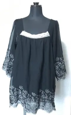 チュニック　　ブラック