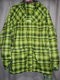Helly Hansen スノーボードジャケット グリーンチェック