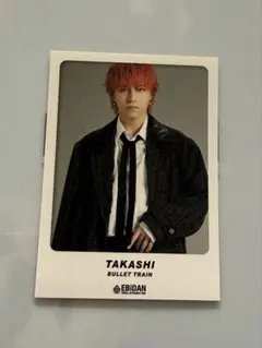 EBiDAN THE LIVE 2025 ステッカー 超特急 タカシ