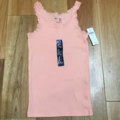 【新品60%OFF】GapKids 120cm ピンクレースタンクトップ