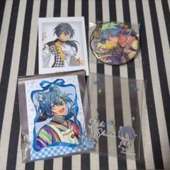 あんスタ 10周年 ニキ 特典 ぱしゃっつ ミニブロマイド 硬質ケース 缶バッジ