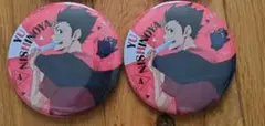 【2個セット】ハイキュー　yummy　缶バッジ　西谷