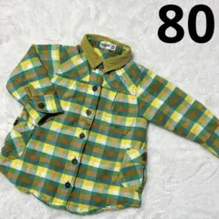 【美品】RAGMART チェック柄シャツ 80