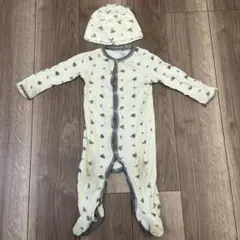Ralph Lauren ポロベアロンパースと帽子セット