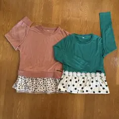 長袖シャツ　２枚　130