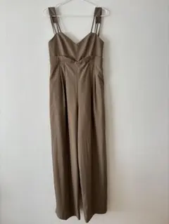 Ameri vintage サロペット　ベージュのサムネイル