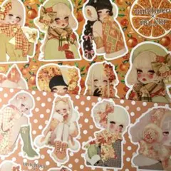 ［K355］rio_ykr様×unichoco様 素材シート コラージュシート