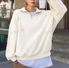 SHEINハーフジップ フリースのサムネイル