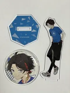 にじフェス2023 三枝明那　アクリルスタンド&缶バッチセット