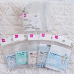 3リングミニファイル　専用リフィル5個　6点セット　推し活