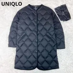 美品✨ユニクロ ウルトラライトダウンリラックスコート ブラック S