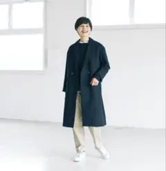 北欧、暮らしの道具店　チェスターコート　ネイビー　クリーニング済み 2026年最新】北欧暮らしの道具店 チェスターコートの人気アイテム