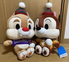 ディズニー　ワゴンゲーム　ぬいぐるみ　チップとデール　まとめ売り　周年グッズ