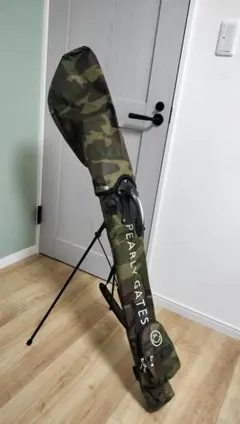 4353 セルフスタンド Pearly Gates 迷彩柄 カモフラ サブバッグ 4353 セルフスタンド Pearly Gates 迷彩柄 カモフラ サブバッグ