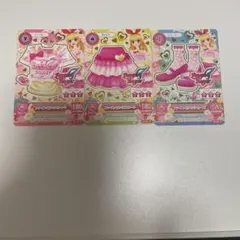 アイカツ　Angely Sugar 星宮いちご　エンジェリーシュガー　3枚セット