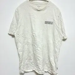 WOOD WOOD ホワイト Tシャツ 【M】 海外古着 シンプル ロゴT 無地のサムネイル