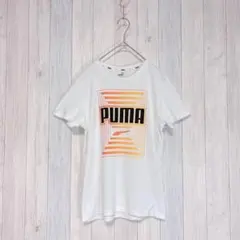 【PUMA】キッズ 半袖Tシャツ トップス カットソー カジュアル プリントロゴ