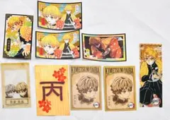 鬼滅の刃 我妻善逸 ステッカー カード セット