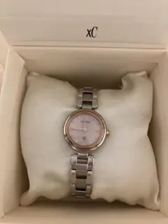 ✨美品✨シチズンクロスシー　エコドライブ　Citizen XC ピンク文字盤
