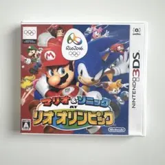 マリオ＆ソニック リオオリンピック 3DS ソフト