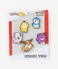 クロックス　ジビッツ　ポケットモンスター　ポケモン アソート 5 パック　正規品のサムネイル